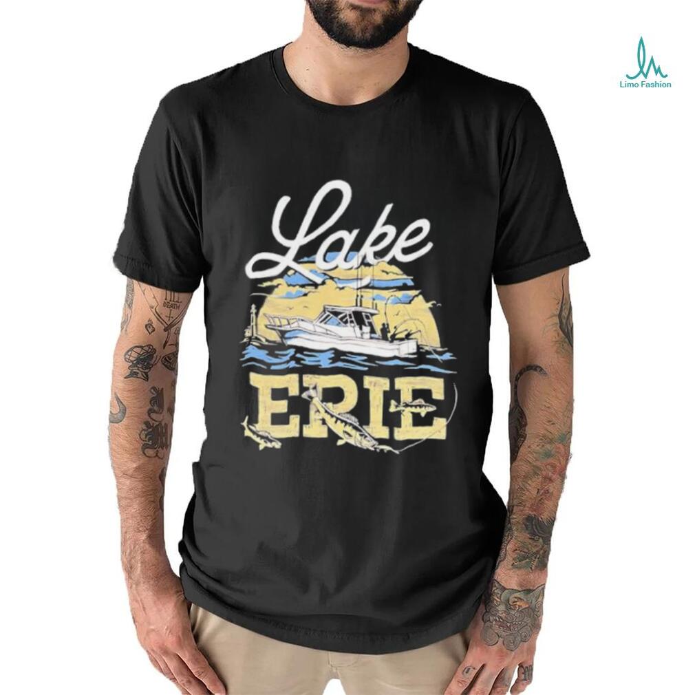 Lake erie fishing vintage shirt Lake erie fishing vintage shirt