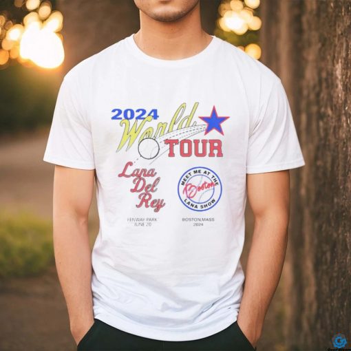 Lana Del Rey World Tour 2024 meet me at the Boston shirt