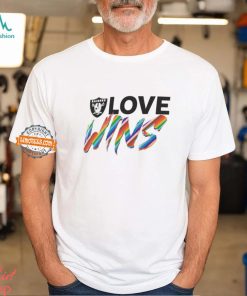 Las Vegas Raiders Pride Love Wins 2024 Shirt