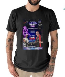 Latin Night Party Tickets, Sat, Jul 20, 2024 Poster Shirt