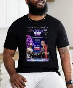 Latin Night Party Tickets, Sat, Jul 20, 2024 Poster Shirt