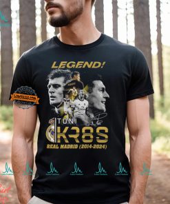 Legend Toni Kr8s Real Madrid 2014 2024 T Shirt