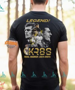 Legend Toni Kr8s Real Madrid 2014 2024 T Shirt