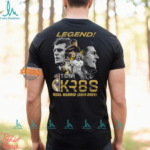 Legend Toni Kr8s Real Madrid 2014 2024 T Shirt