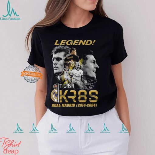 Legend Toni Kr8s Real Madrid 2014 2024 T Shirt