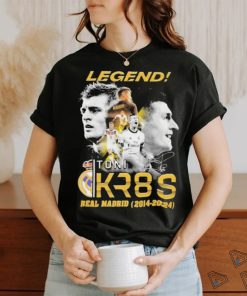 Legend Toni Kro8s Real Madrid 2014 2024 Signature shirt