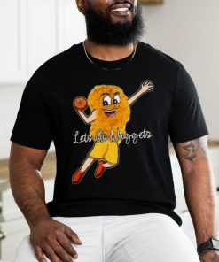 Lets Go Nuggets – Chicken Nugget Basketball Player Shirt