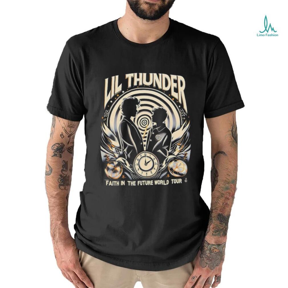 Lil Thunder faith in the future world tour shirt Lil Thunder faith in the future world tour shirt