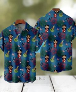 Lilo And Stitch Casual Button Best Hawaiian Shirts