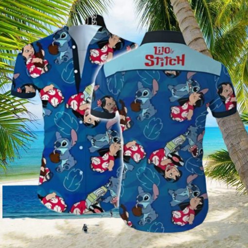 Lilo And Stitch Hawaiian Shirt Cartoon Gift For Beach Lovers