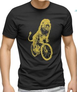 Lion on a Bicycle T Shirt