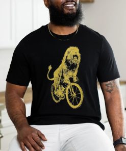 Lion on a Bicycle T Shirt