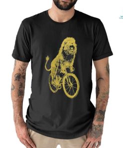 Lion on a Bicycle T Shirt