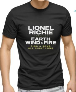 Lionel Richie Sing A Song All Night Long Tour Shirt