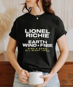 Lionel Richie Sing A Song All Night Long Tour Shirt