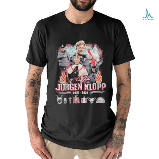 Liverpool Jurgen Klopp 2015 2024 Thank You For The Memories T Shirt