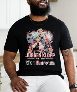 Liverpool Jurgen Klopp 2015 2024 Thank You For The Memories T Shirt