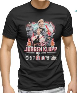 Liverpool Jurgen Klopp 2015 2024 Thank You For The Memories T Shirt