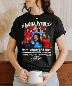 Loretta Lynn 64th Anniversary 1960 2024 Thank You For The Memories Shirt