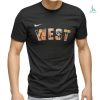 Los Angeles Lakers Jerry West Honor NBA Nike Shirt