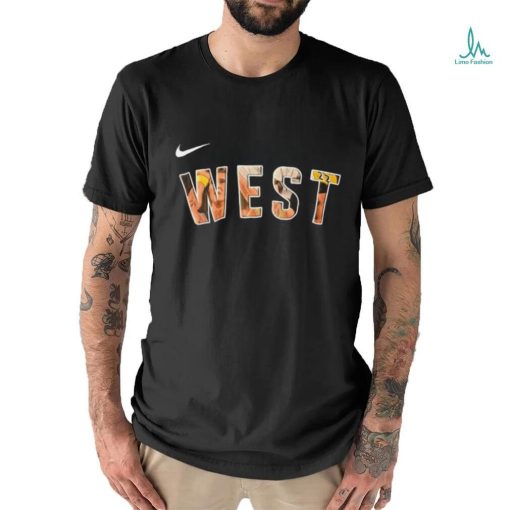 Los Angeles Lakers Jerry West Honor NBA Nike Shirt