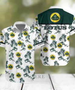 Lotus Car 3D Hawaiian Shirt Tree Summer Holidays For Men Women Fans