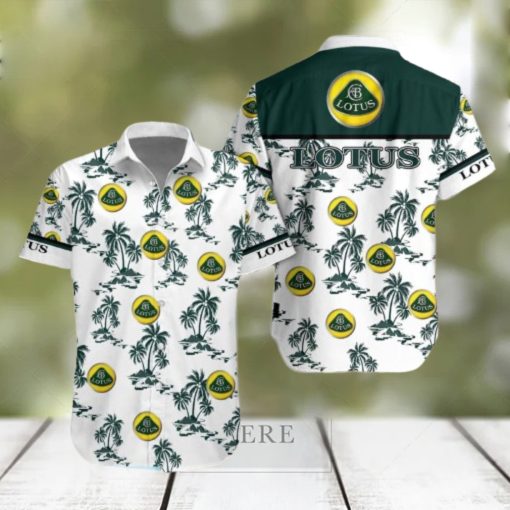 Lotus Car 3D Hawaiian Shirt Tree Summer Holidays For Men Women Fans