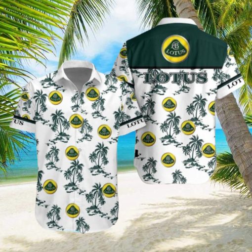 Lotus Car 3D Hawaiian Shirt Tree Summer Holidays For Men Women Fans