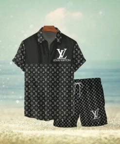 Louis Vuitton Luxury Hawaiian Set For Summer