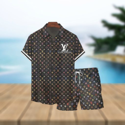 Louis Vuitton Murakami Luxury Hawaiian Shirt And Short