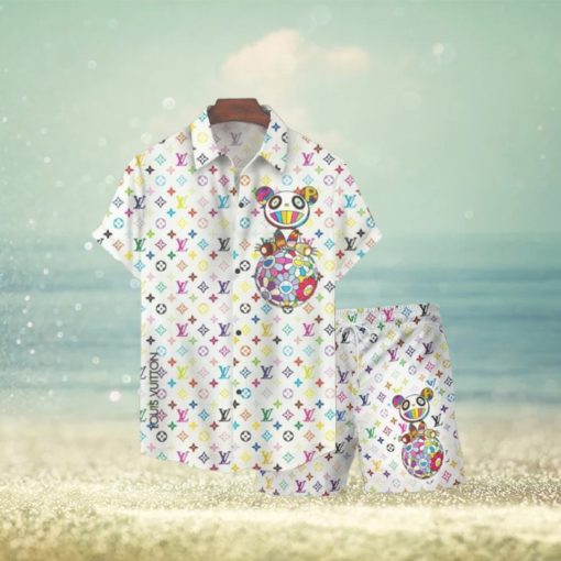 Louis Vuitton Murakami Summer Hawaiian Shirt And Short