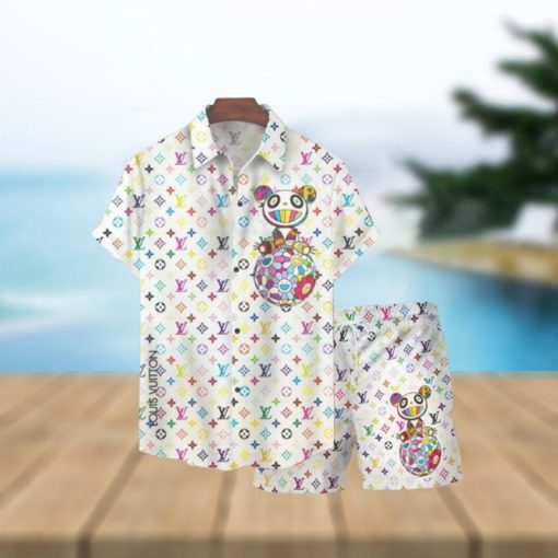 Louis Vuitton Murakami Summer Hawaiian Shirt And Short