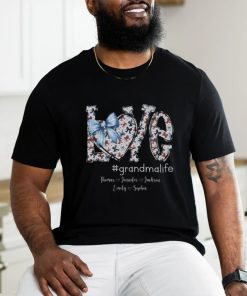 Love grandmalifei family personalized custom shirt