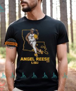 Lsu Basketball Angel Reese State Star Shirt