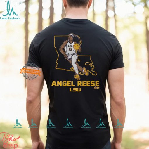 Lsu Basketball Angel Reese State Star Shirt