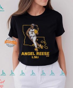 Lsu Basketball Angel Reese State Star Shirt