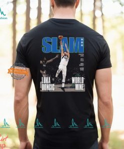 Luka Doncic The World Is Mine Run To The ’24 NBA Finals With The Cover Of SLAM 250 Vintage T Shirt