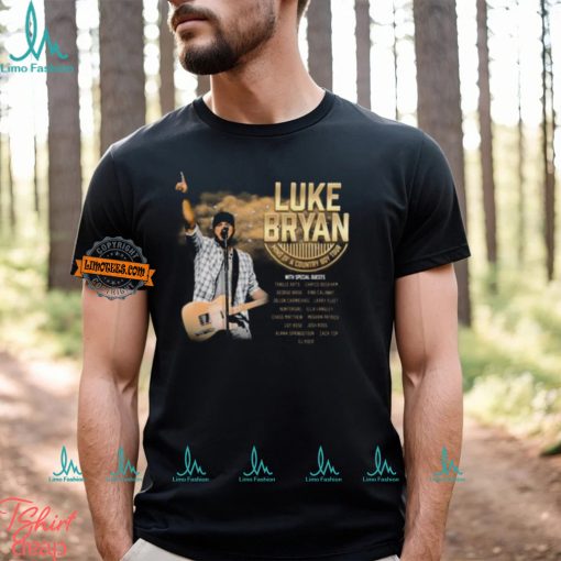 Luke Bryan Mind Of A Country Boy Tour T Shirt