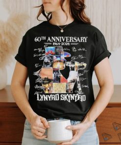 Lynyrd Skynyrd 60th Anniversary Music Legend 1964 2024 T Shirt