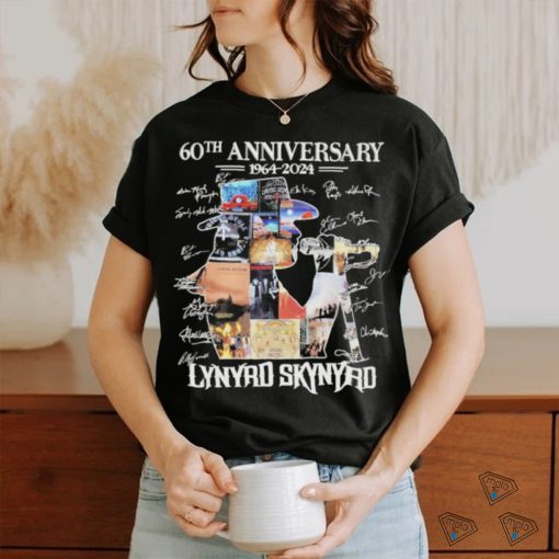 Lynyrd Skynyrd 60th Anniversary Music Legend 1964 2024 T Shirt