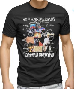 Lynyrd Skynyrd 60th Anniversary Music Legend 1964 2024 T Shirt