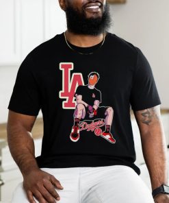 MLB Anime Naruto Obito Red LA Dodgers Anime Baseball Meme shirt