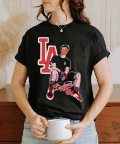 MLB Anime Naruto Obito Red LA Dodgers Anime Baseball Meme shirt