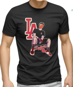 MLB Anime Naruto Obito Red LA Dodgers Anime Baseball Meme shirt