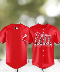 MLB Philadelphia Go On The Road Baseball Jersey, Phillies Philadelphia Phillies London Series Jersey Shirt