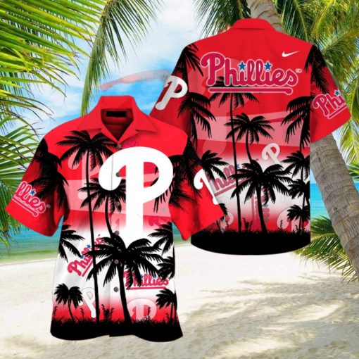 MLB Philadelphia Phillies 2024 Palm Tree Hawaiian Shirt