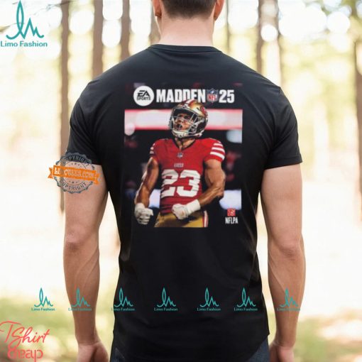 Madden NFL 25 Standard Edition Cover Athlete Christian McCaffrey From 49Ers Unisex T Shirt