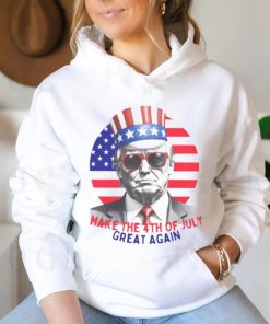 Make The 4th of July Great Again President Donald J Trump Independence Day USA Unisex Softstyle T Shirt