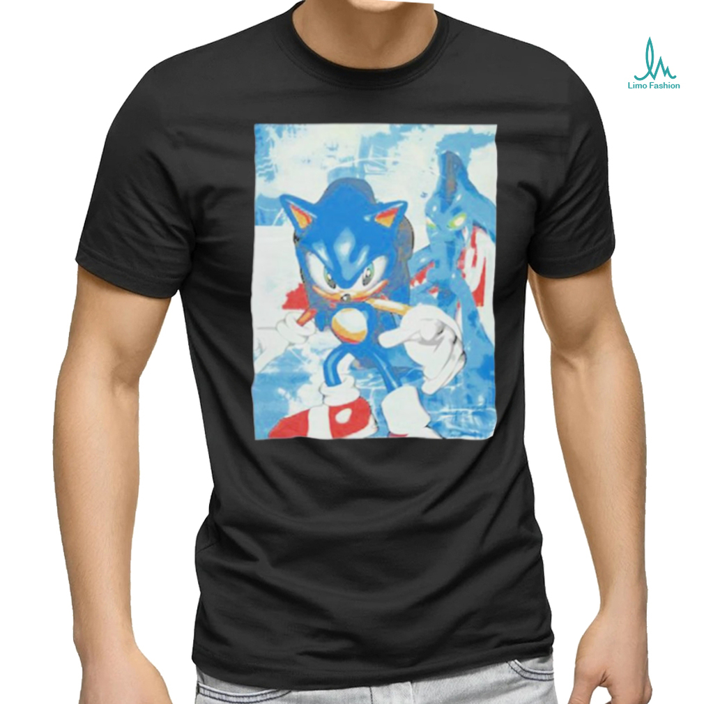 Mamono World The Sonic Big Drip Shirt Mamono World The Sonic Big Drip Shirt