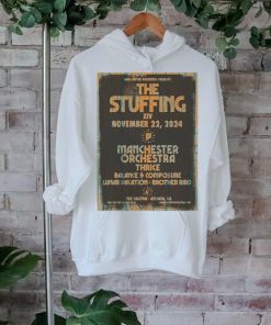 Manchester Orchestra The Stuffing XIV Nov 22 2024 Atlanta GA Poster shirt